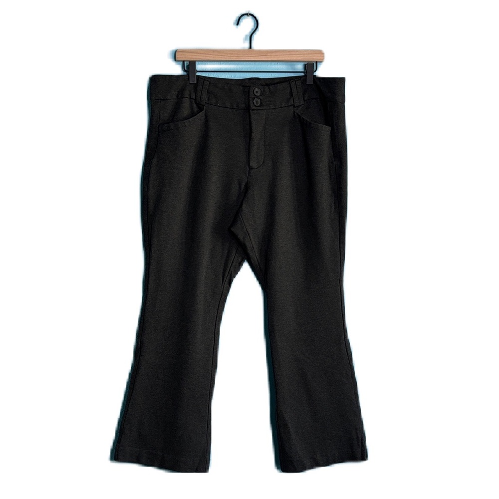 Torrid Dark Gray Studio Trousers Straight Leg Pants Size 20R